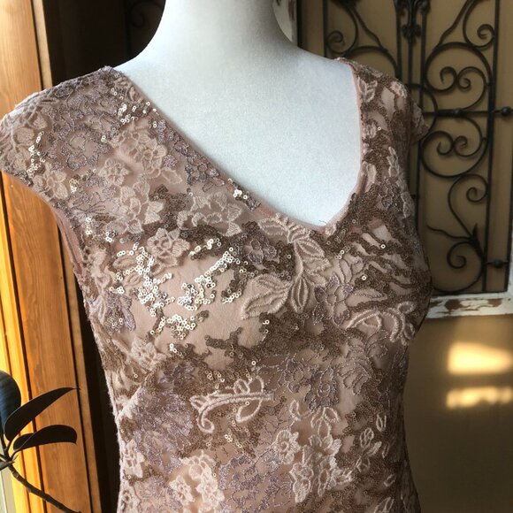 Alex Evenings Petite Emily Embroidered Fit and Flare Dress - Style #8217897 NWT - Picture 6 of 14